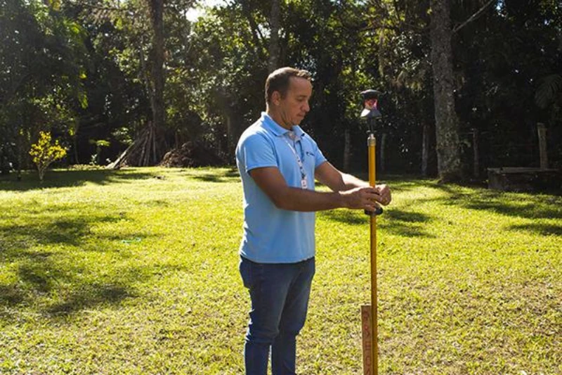 Topografia altimétrica em campo